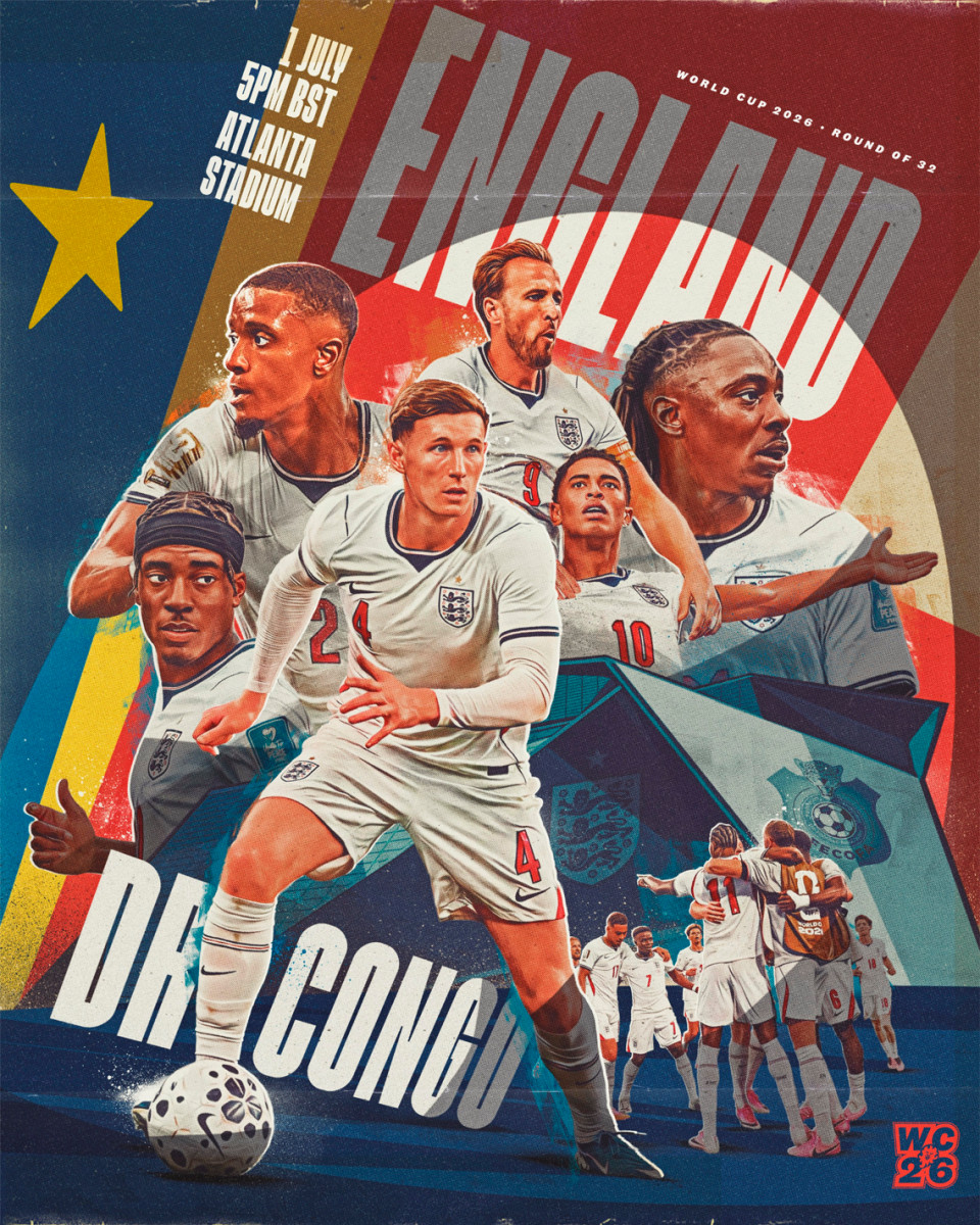 Inglaterra vs RD Congo