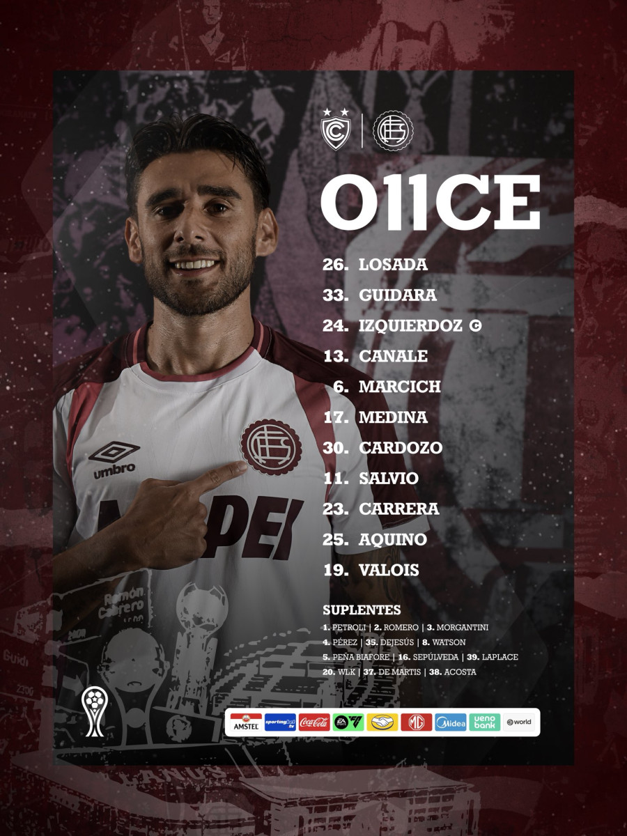 Alineación de Lanús