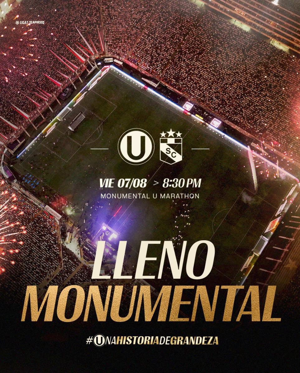 Universitario vs Cristal