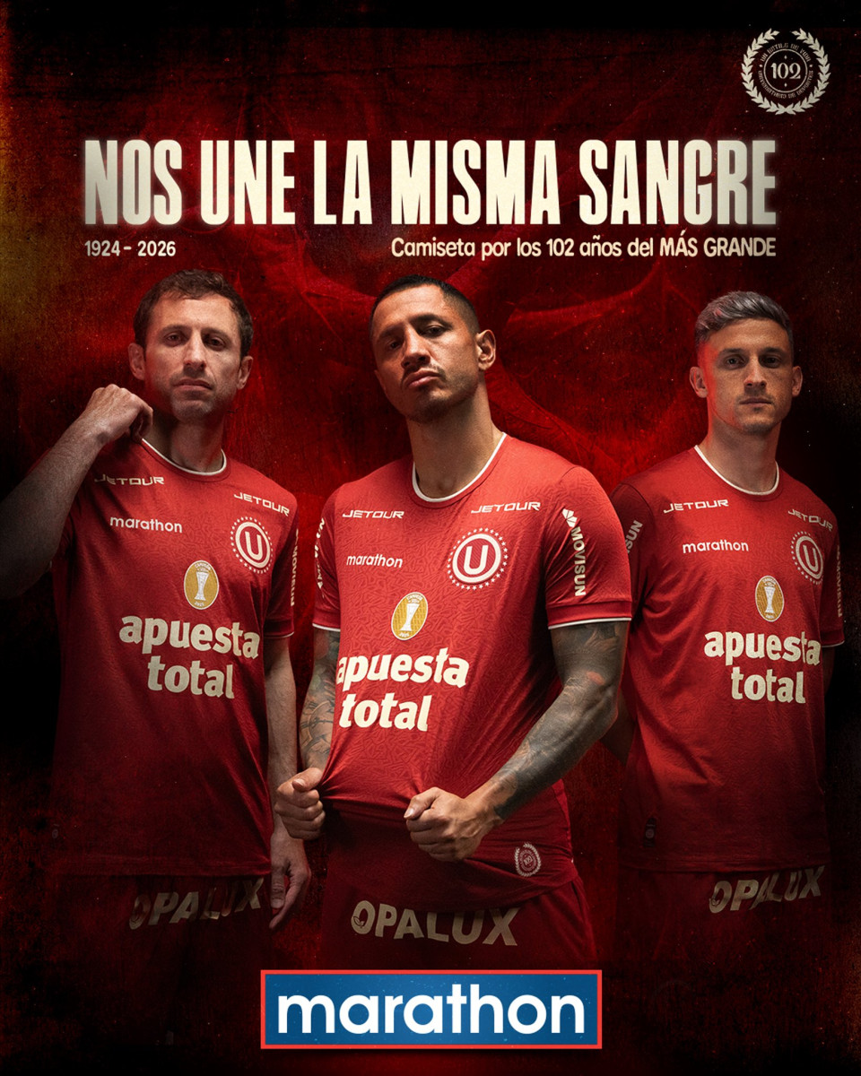 Nueva camiseta de Universitario de Deportes