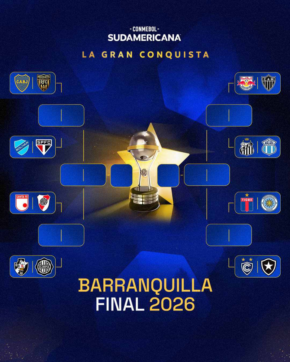 Cruces de 8vos de final de la Copa Sudamericana 2026