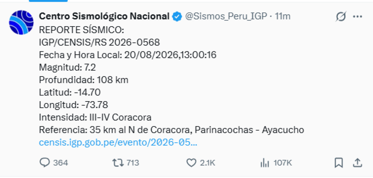temblor