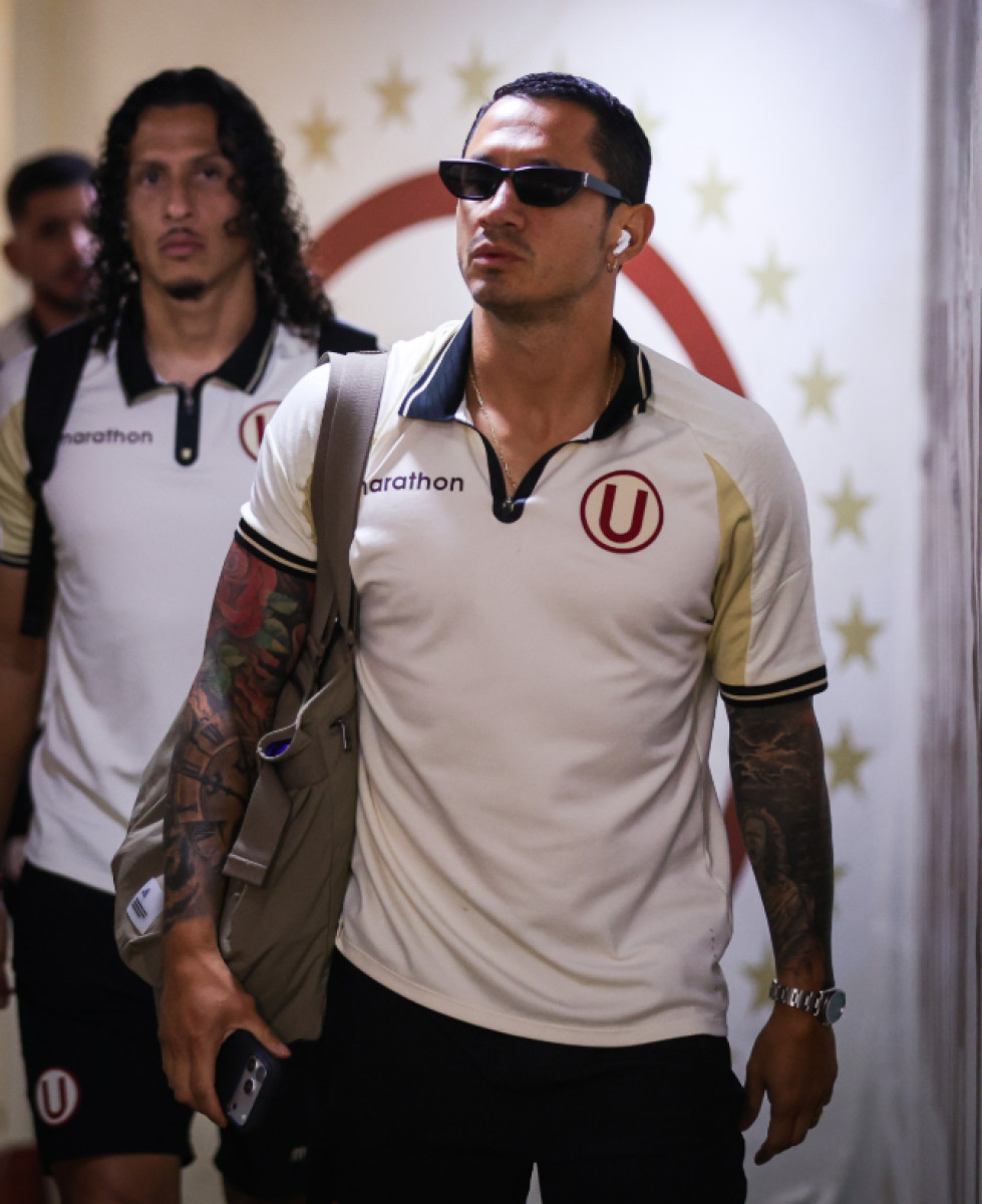 Universitario llegó al Estadio Monumental U Marathon