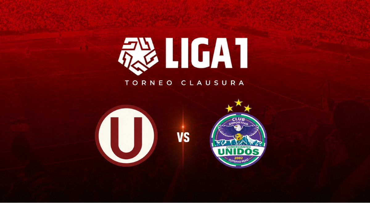 Universitario vs Comerciantes Unidos por el Torneo Clausura 2026
