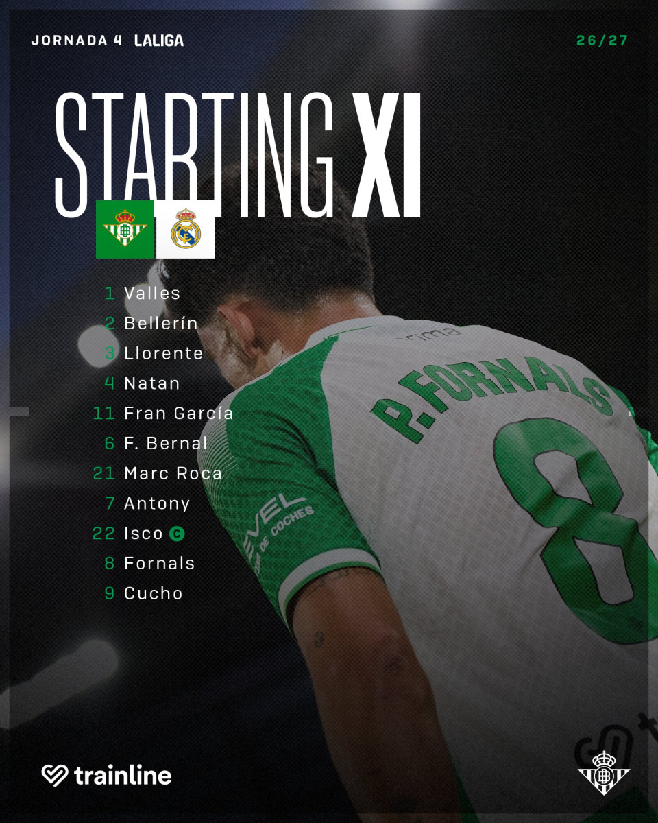 Once confirmado de Betis