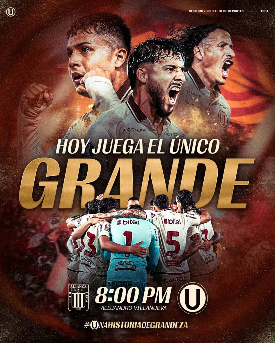 Universitario vs Alianza Lima