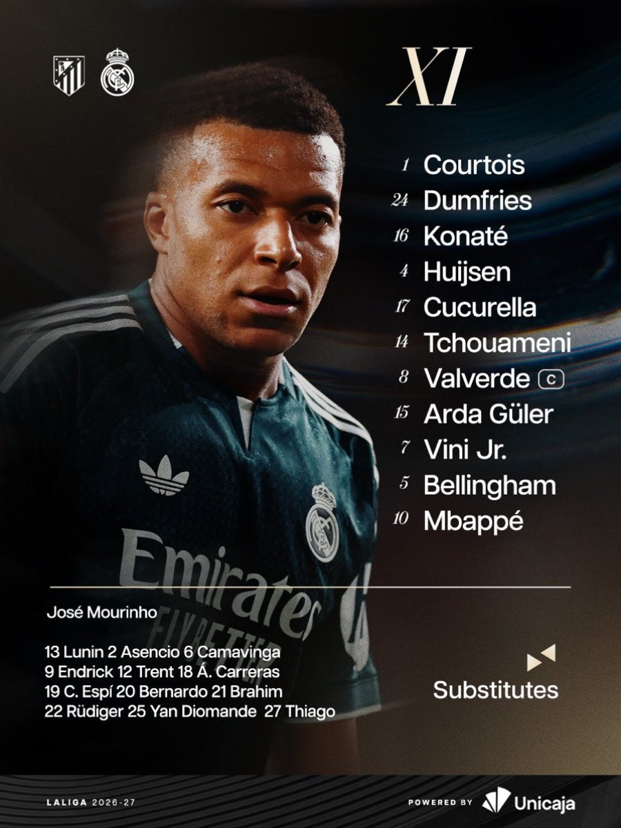Once confirmado de Real Madrid