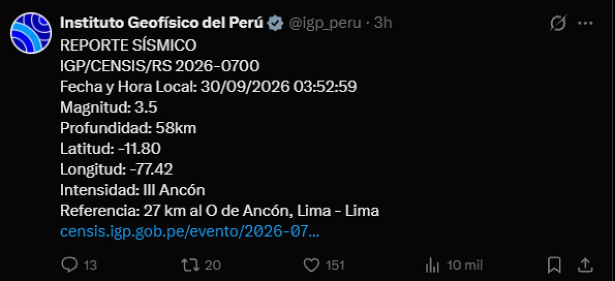 Sismos
