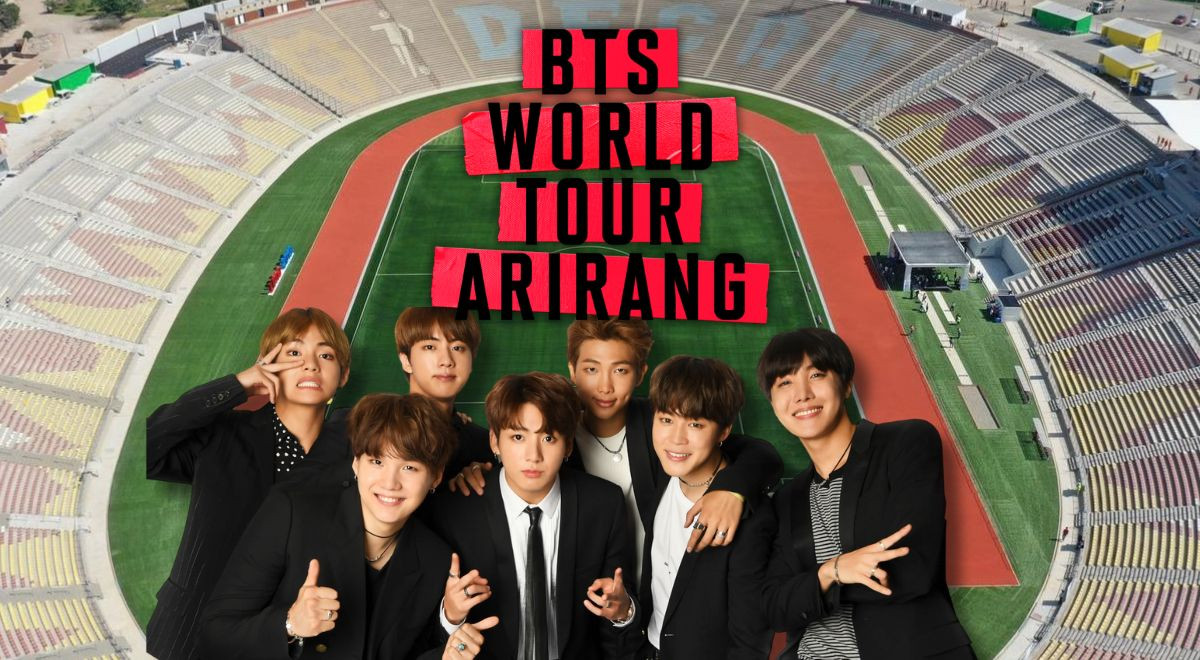BTS se presentará en el Estadio San Marcos de Lima