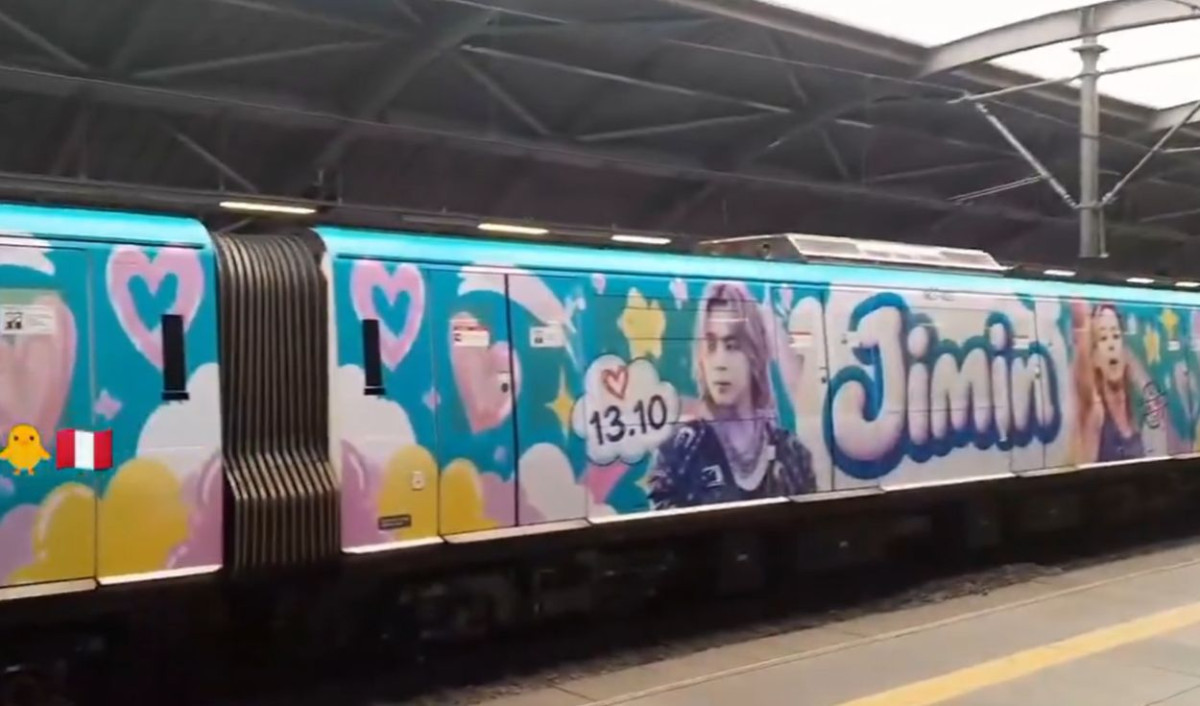 Los seguidores peruanos de Jimin, integrante de BTS, sorprenden con el proyecto “A Train of Love for Jimin”