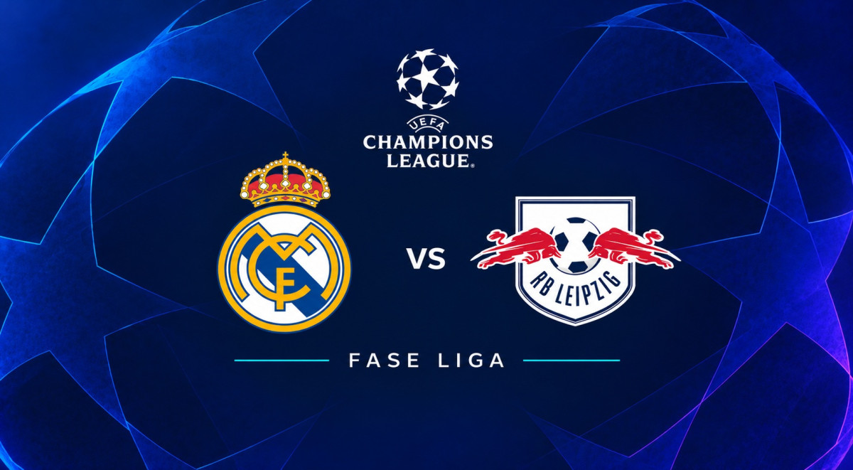 Real Madrid vs RB Leipzig por la Champions League
