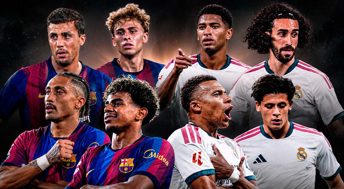 Barcelona y Real Madrid afrontarán un clásico de alto nivel.