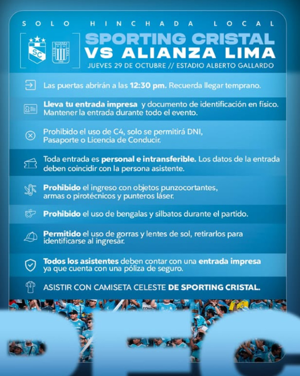 Sporting Cristal vs Alianza Lima