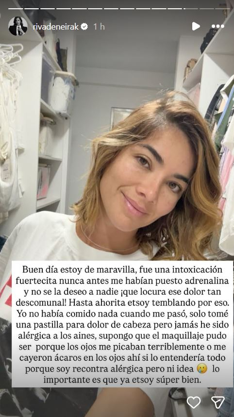 Korina Rivadeneira sufre intoxicación y es trasladada a clínica Korina Rivadeneira sufre intoxicación y es trasladada a clínica